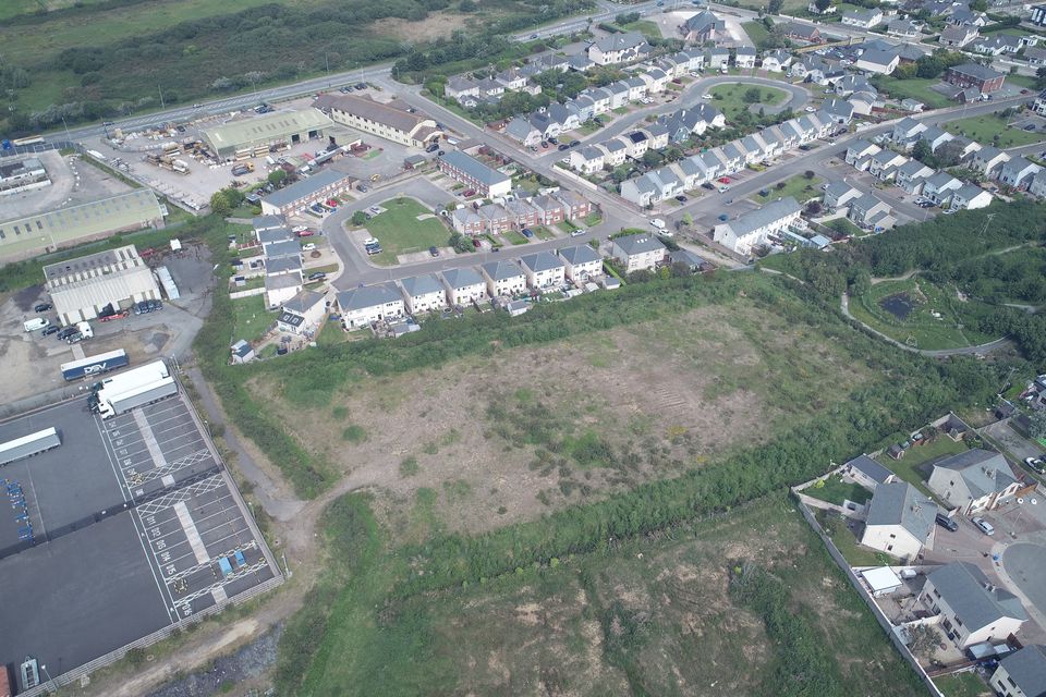 The 2.5 acre site which adjoins The Secret Garden.